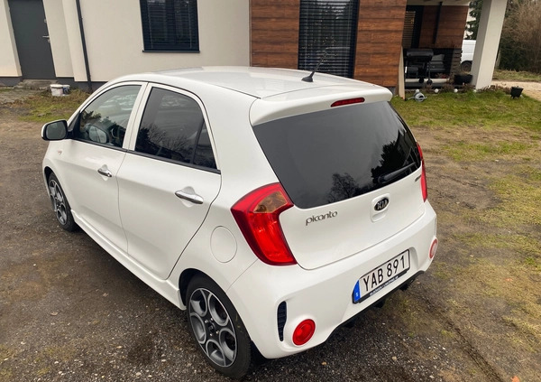 Kia Picanto cena 29900 przebieg: 75000, rok produkcji 2015 z Koziegłowy małe 379
